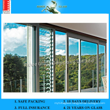 4-12mm CE and ISO9001 Louver Glass and Louvre Glass